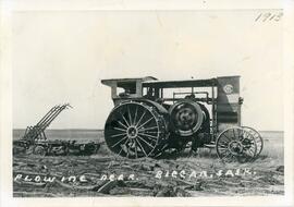 Plowing Near Biggar, Saskatchewan