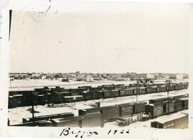 The CN Rail Yard and Town of Biggar, Saskatchewan