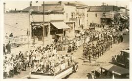 A Parade on Main Street in Biggar, Saskatchewan