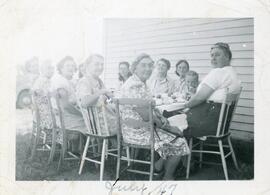Group of Women in Biggar, Saskatchewan