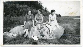 Louvina Butt, Mrs. Norgord and Dorothy Sandwich