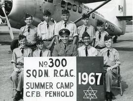 Royal Canadian Air Cadets at Summer Camp in Penhold, Alberta