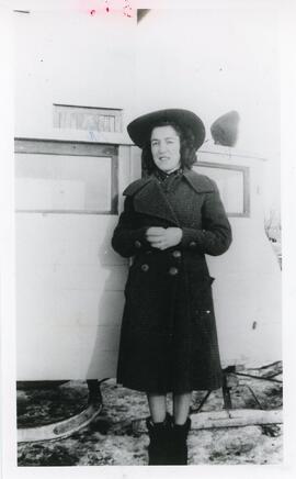 Rose Marie Quilichini in Biggar, Saskatchewan