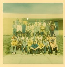 A High School Class of 1970-71 in Biggar, Saskatchewan