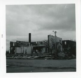 Demolition of St. Gabriel's Church and Convent in Biggar, SK