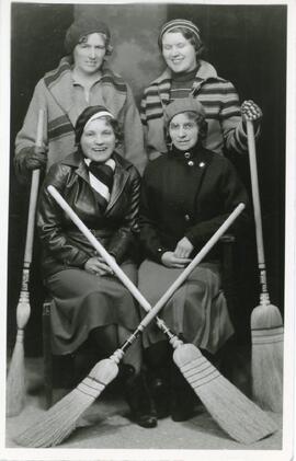 A Women's Curling Team in Biggar, Saskatchewan