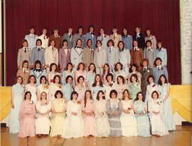 The Graduating Class of 1977-78 in Biggar, Saskatchewan