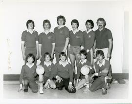 St. Gabriel's Boys Volleyball Team in Biggar, Saskatchewan