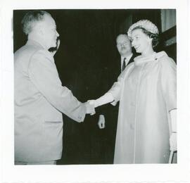 Mayor Jones and Queeen Elizabeth II