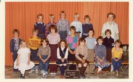 Nova Wood School Grade Two Class of 1980-81 in Biggar, Saskatchewan