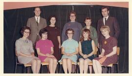 St. Gabriel's School Staff 1970-71 in Biggar, Saskatchewan