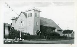 "St. Andrew's Church Biggar, Sask."