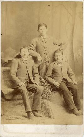 Three Boys in Mount Forest, Ontario