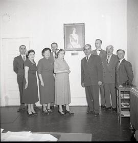 Imperial Order Daughters of The Empire's Presentation of A Queen Elizabeth II Portrait to The Tow...