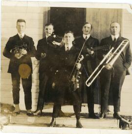 Men With Instruments in Biggar, SK