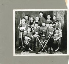 A Boy's Hockey Team in Biggar, Saskatchewan