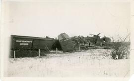 A Train Wreck Near Biggar, Saskatchewan
