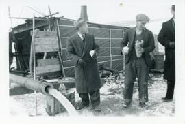 Mr. Buckingham and A Government Official at The No. 3 Town Well in Biggar