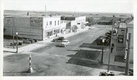 100 Block Main Street in Biggar, Saskatchewan