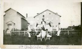 Visiting Acrobats Performing at St. Gabriel's School