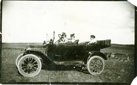 Three Children in a Model T