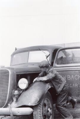 Unidentified Man With A Truck