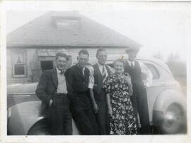 "Mrs. Jim Wyatt and Sons" in Biggar, Saskatchewan