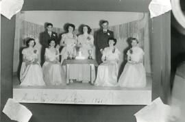 Graduating Class of 1951 in Biggar, Saskatchewan