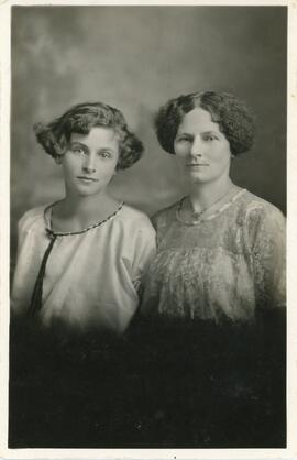 Two Women in Biggar, Saskatchewan