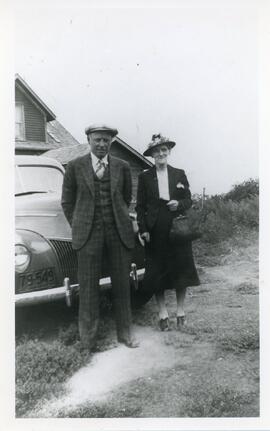 Ernest and Mercy McKittrick in Biggar, Saskatchewan