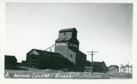 National Grain Elevator in Biggar, Saskatchewan