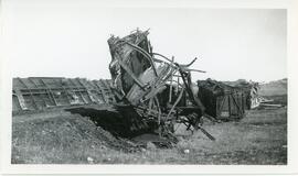 Cleaning up a Train Wreck near Meade, Sask.
