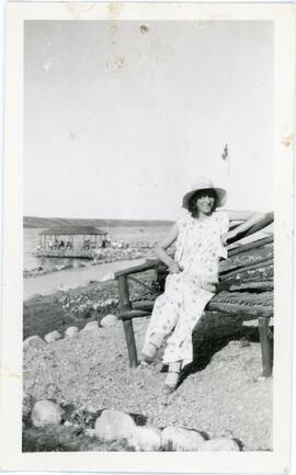 Evelyn Norgord at beach
