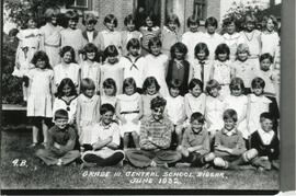 Grade Three Central School Biggar June 1932