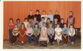 Woodrow Lloyd School Grade Four Class of 1980-81 in Biggar, Saskatchewan
