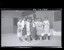 Group of Nine Women