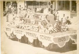 "Nova Wood School Parade Float" in Biggar, SK