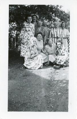 A Group of Women in Biggar, Saskatchewan