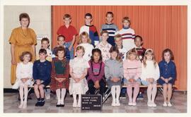 The Woodrow Lloyd School Fourth Grade Class of 1989-90 in Biggar, Saskatchewan