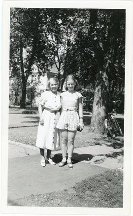 Mother Norgord and Lois Lesneski