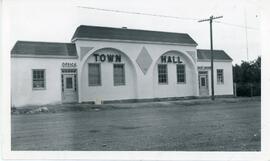 'Town Hall After Remodeling" in Biggar, Saskatchewan