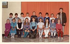 The Woodrow Lloyd School Fourth Grade Class of 1983-84 in Biggar, Saskatchewan