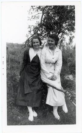 Marjorie Frampton and Alma Erickson