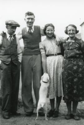 The Lee Family in Biggar, Saskatchewan
