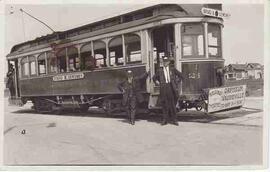 Broad and Dewdney streetcar