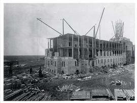 Saskatchewan Legislative Buildings under construction