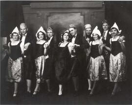 Cast of a Normal School theatre production