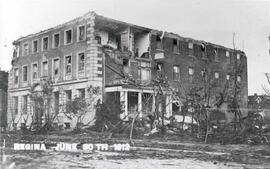Damage to the YWCA by cyclone