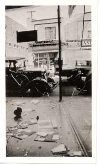 Riot damage at Underwood Typewriter Company