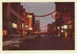 Scarth Street at Christmas time